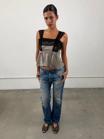 ‘Kael’ Silk Lace Camisole