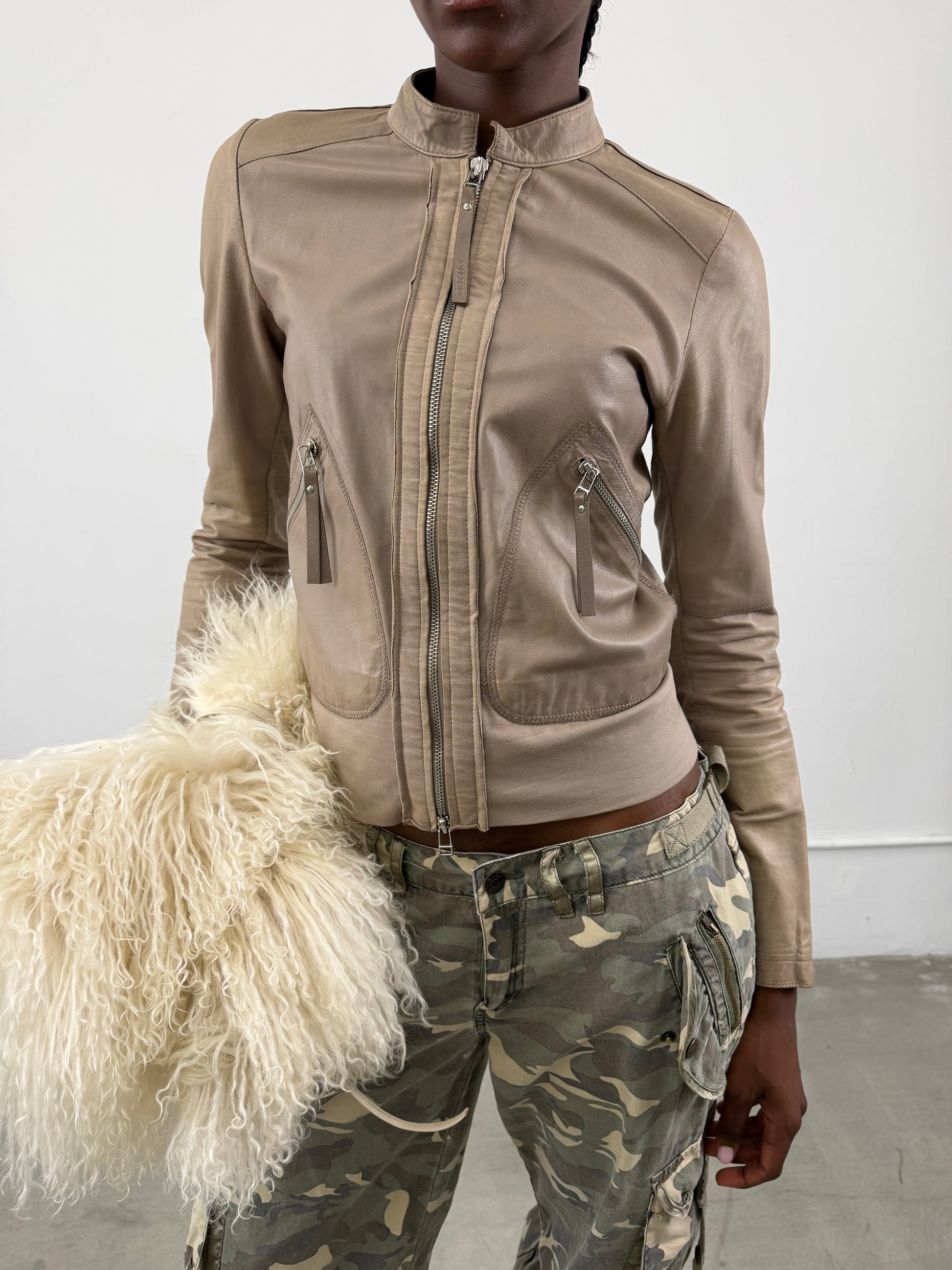 ‘Arius’ Leather Jacket