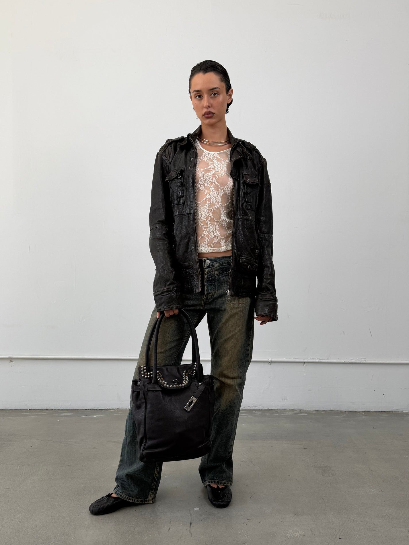 Rare Diesel Leather Jacket