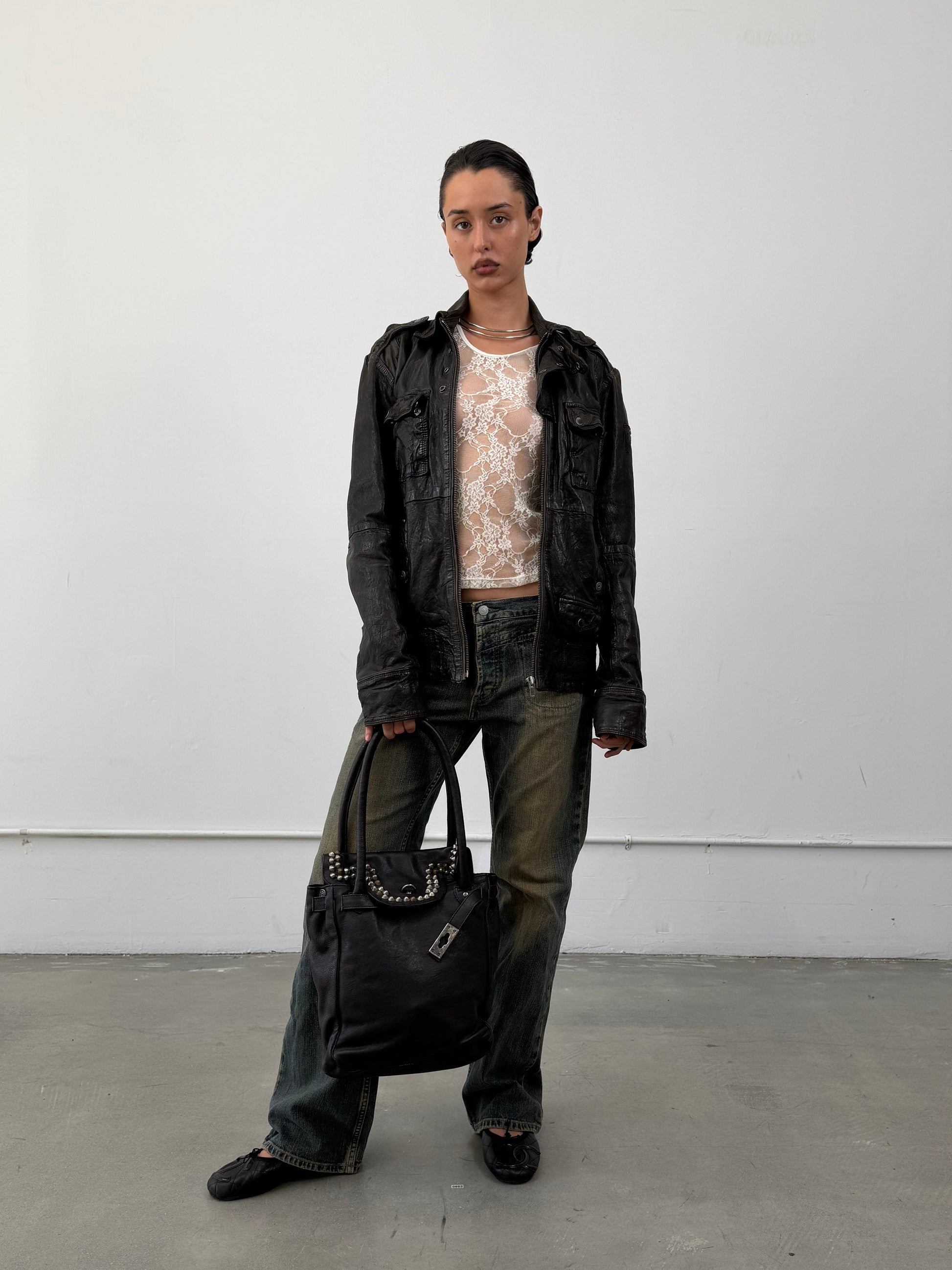 Rare Diesel Leather Jacket