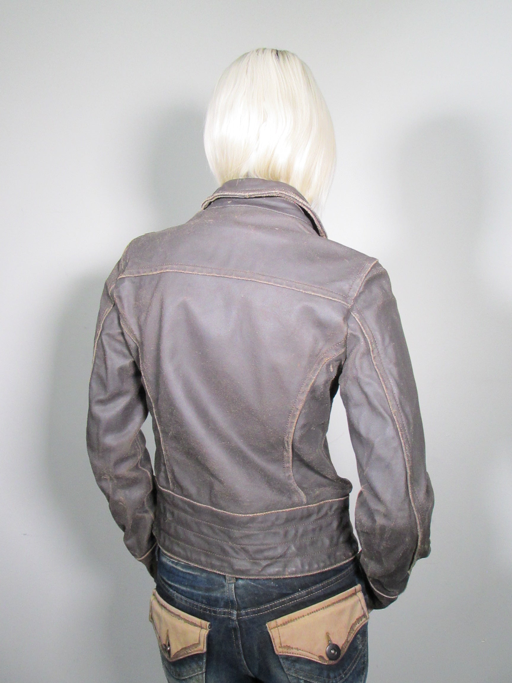 ‘Quintessa’ Miss Sixty Leather Jacket