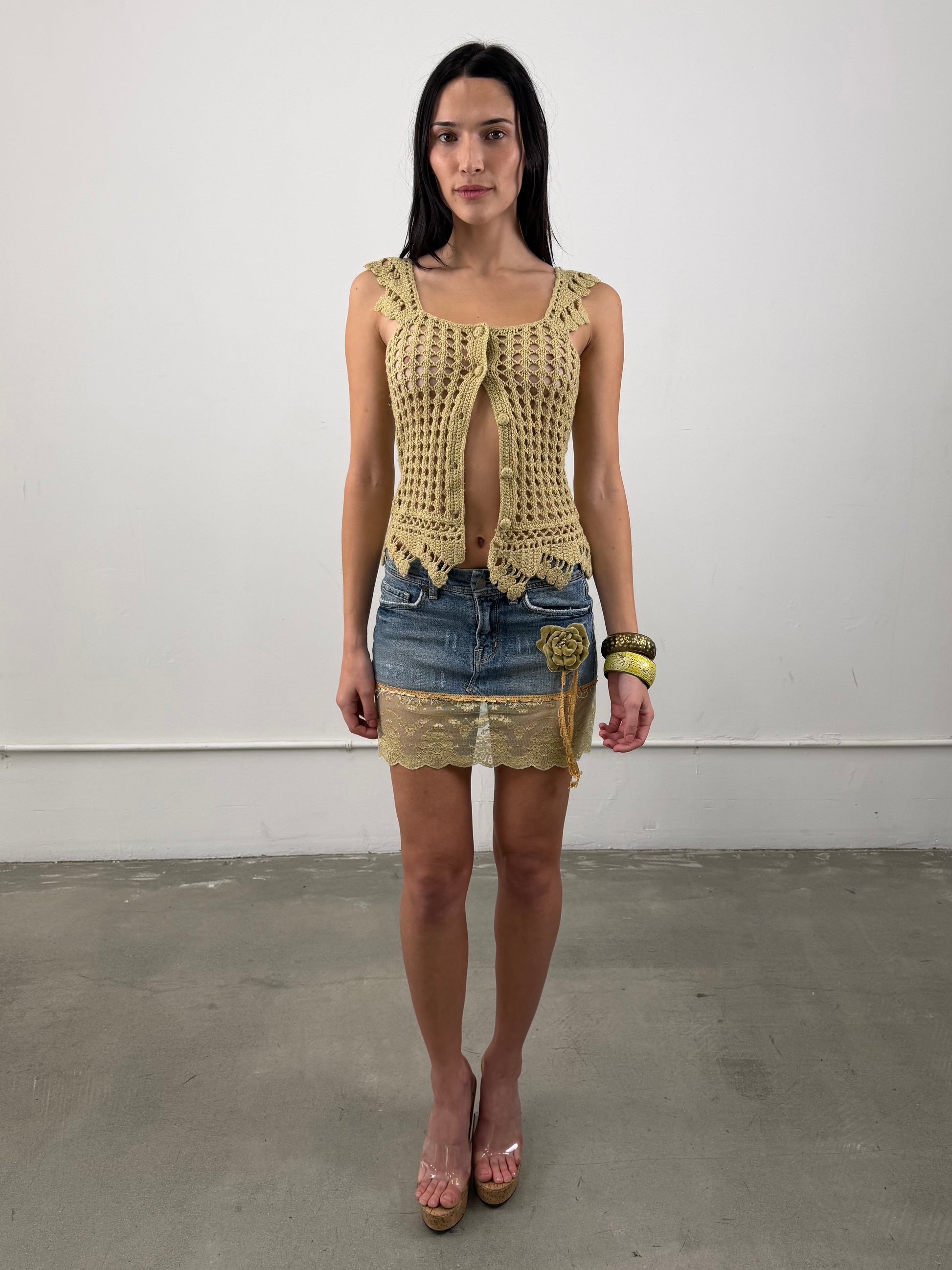 ‘Fleur’ Crochet Top