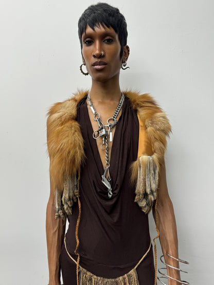 ‘Latto’ Fox Fur Vest