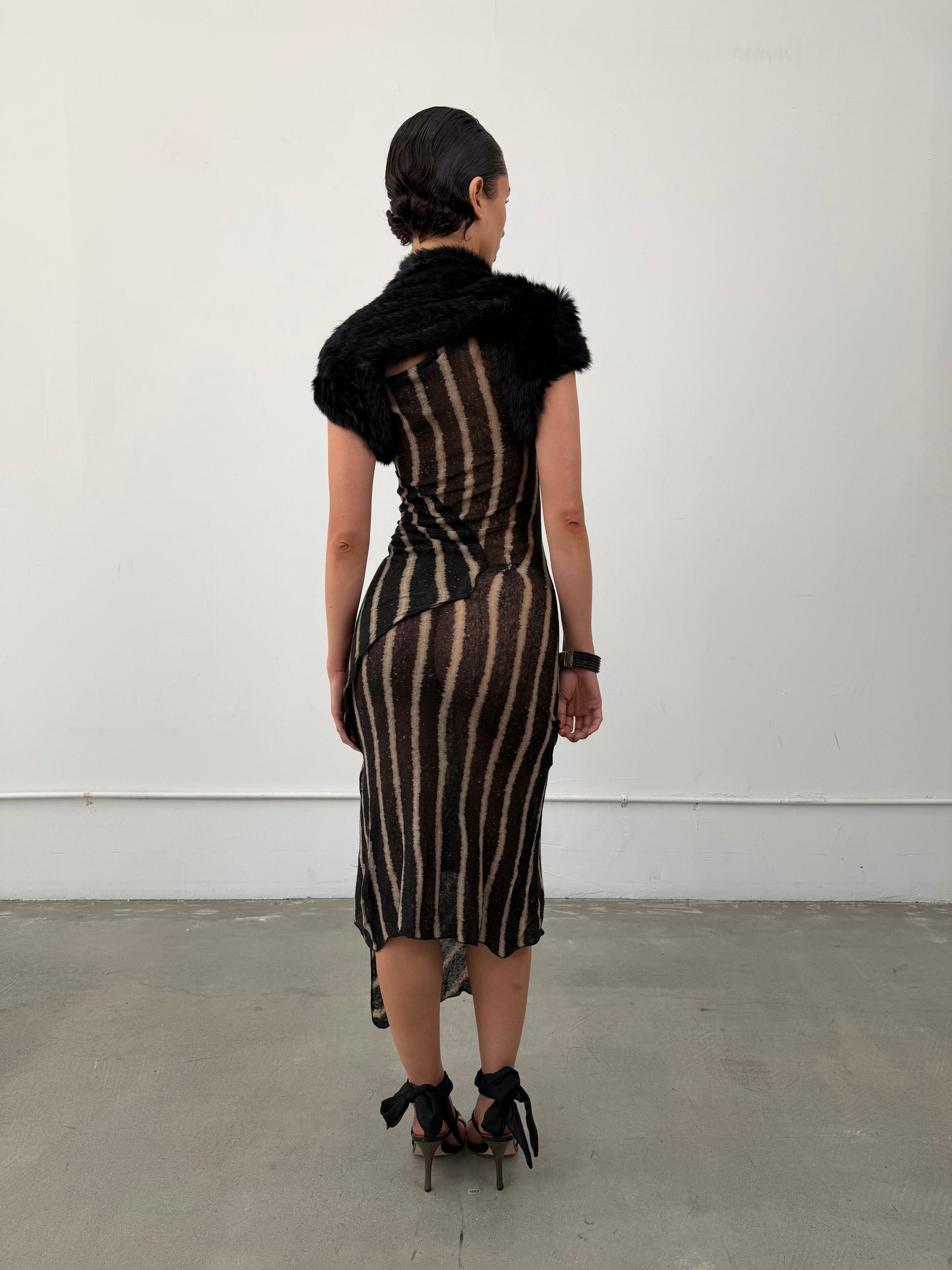 ‘Clio’ Asymmetrical Dress