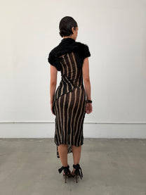 ‘Clio’ Asymmetrical Dress