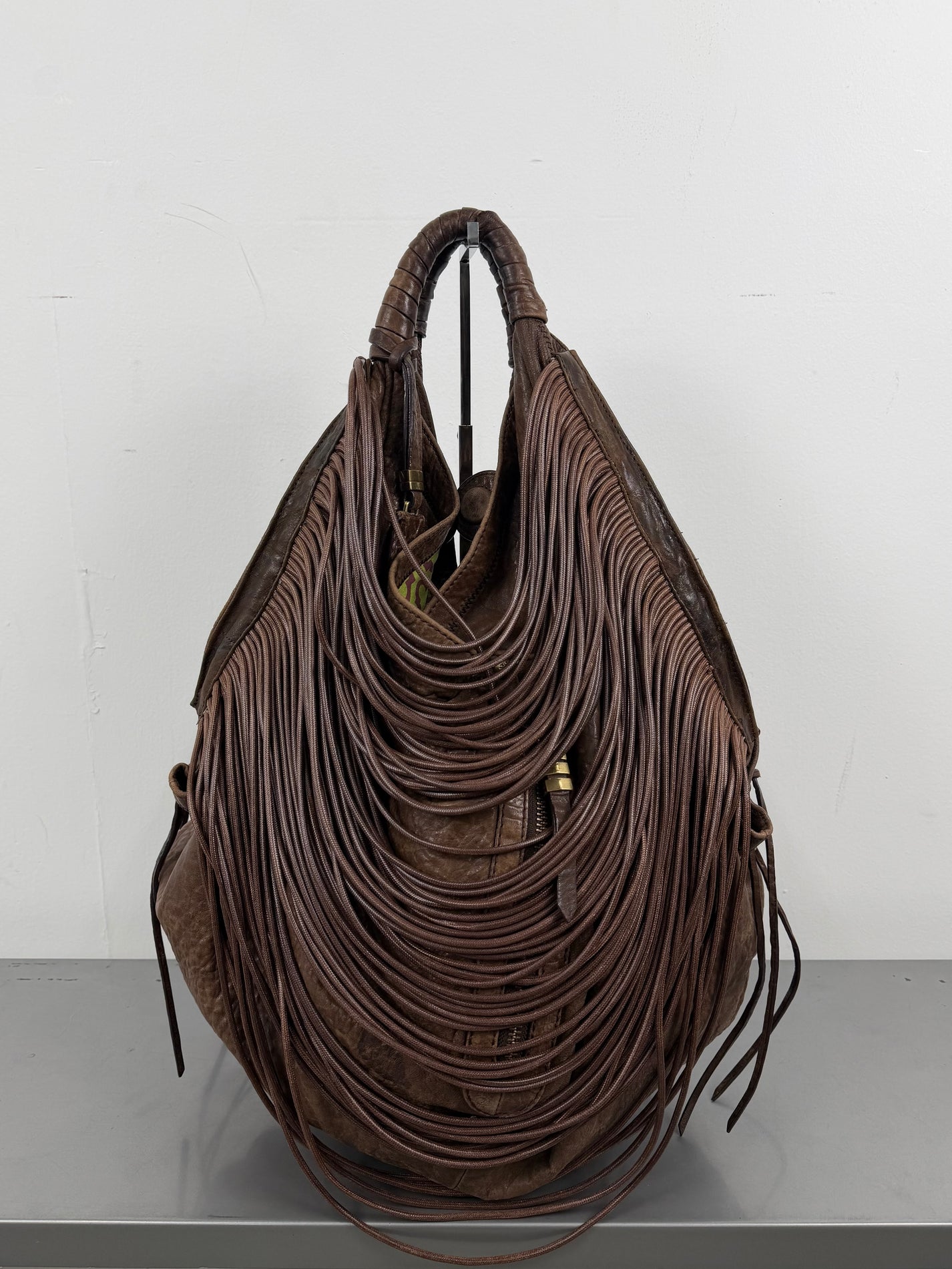 ‘Daphene’ 1of1 Leather Rope Bag by 925