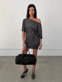 Sequin Firkin Handbag