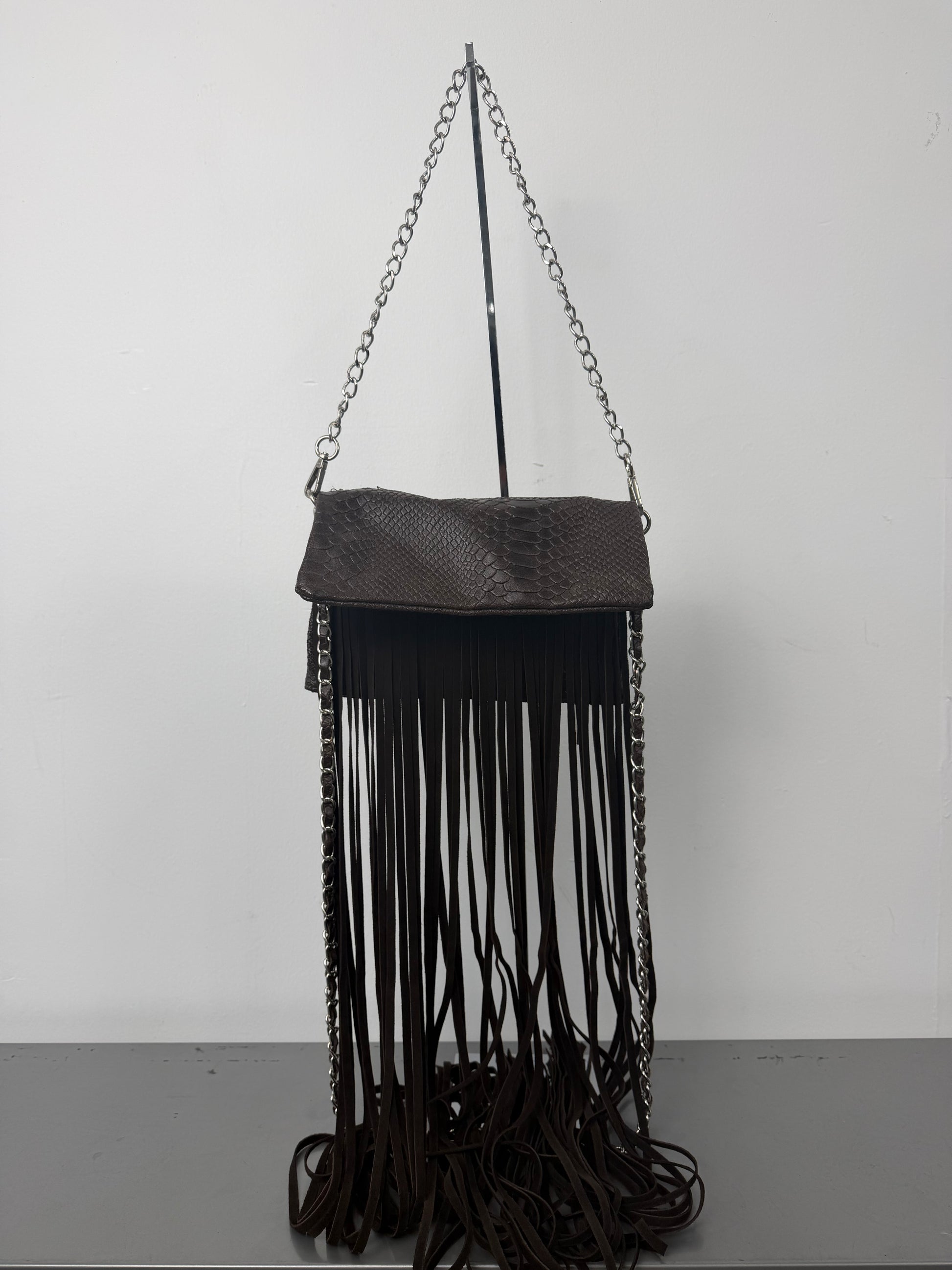 1of1 By 925 Leather Fringe Bag