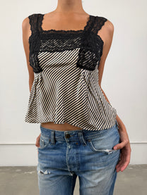 ‘Kael’ Silk Lace Camisole