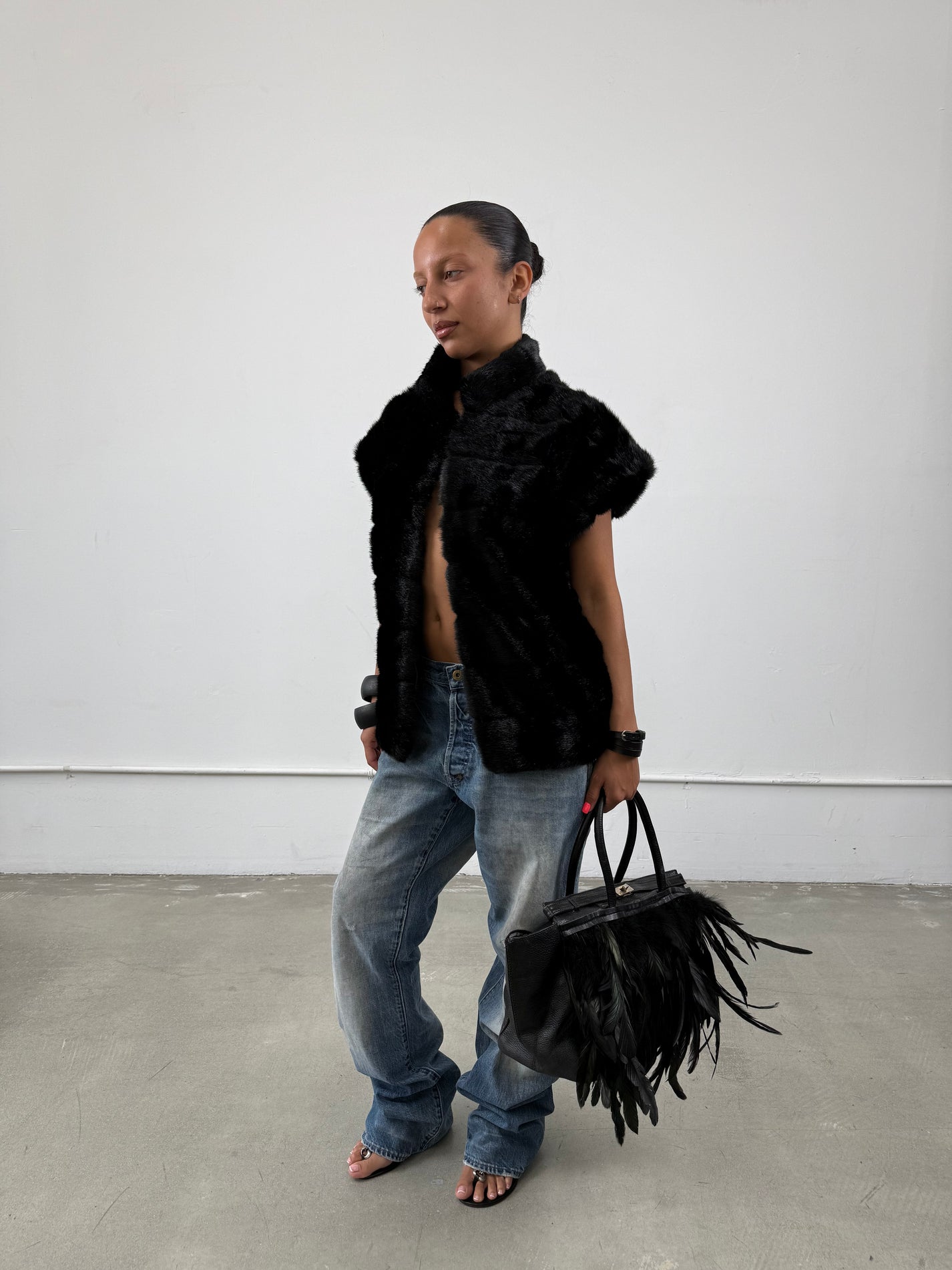 1of1 By 925 Feather Firkin Handbag