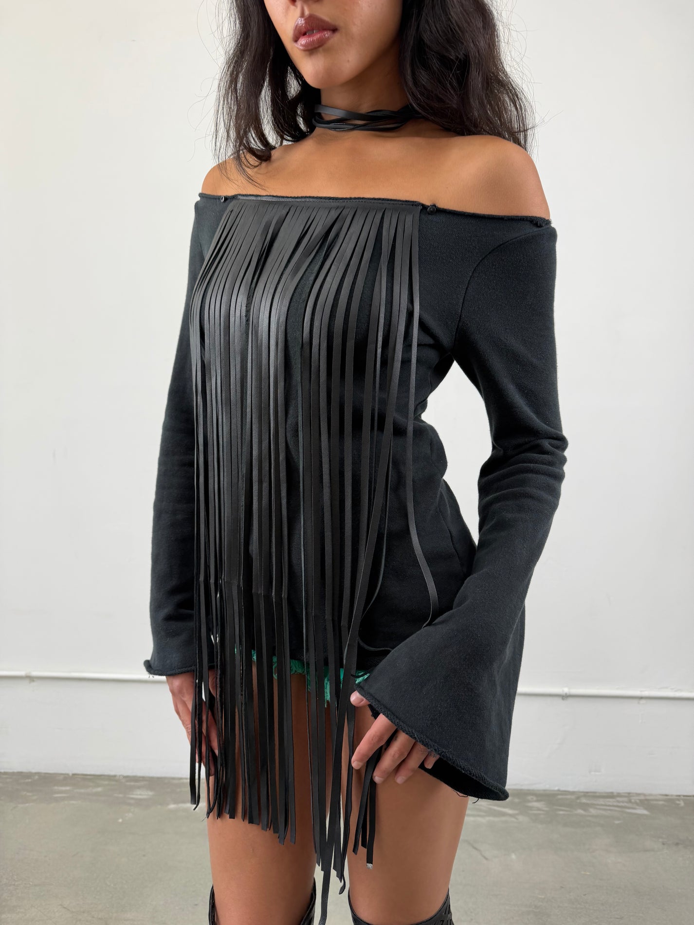 1of1 By 925 L.G.B. Fringe Top
