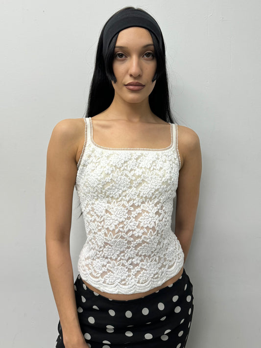 ‘Ondine’ Lace Top