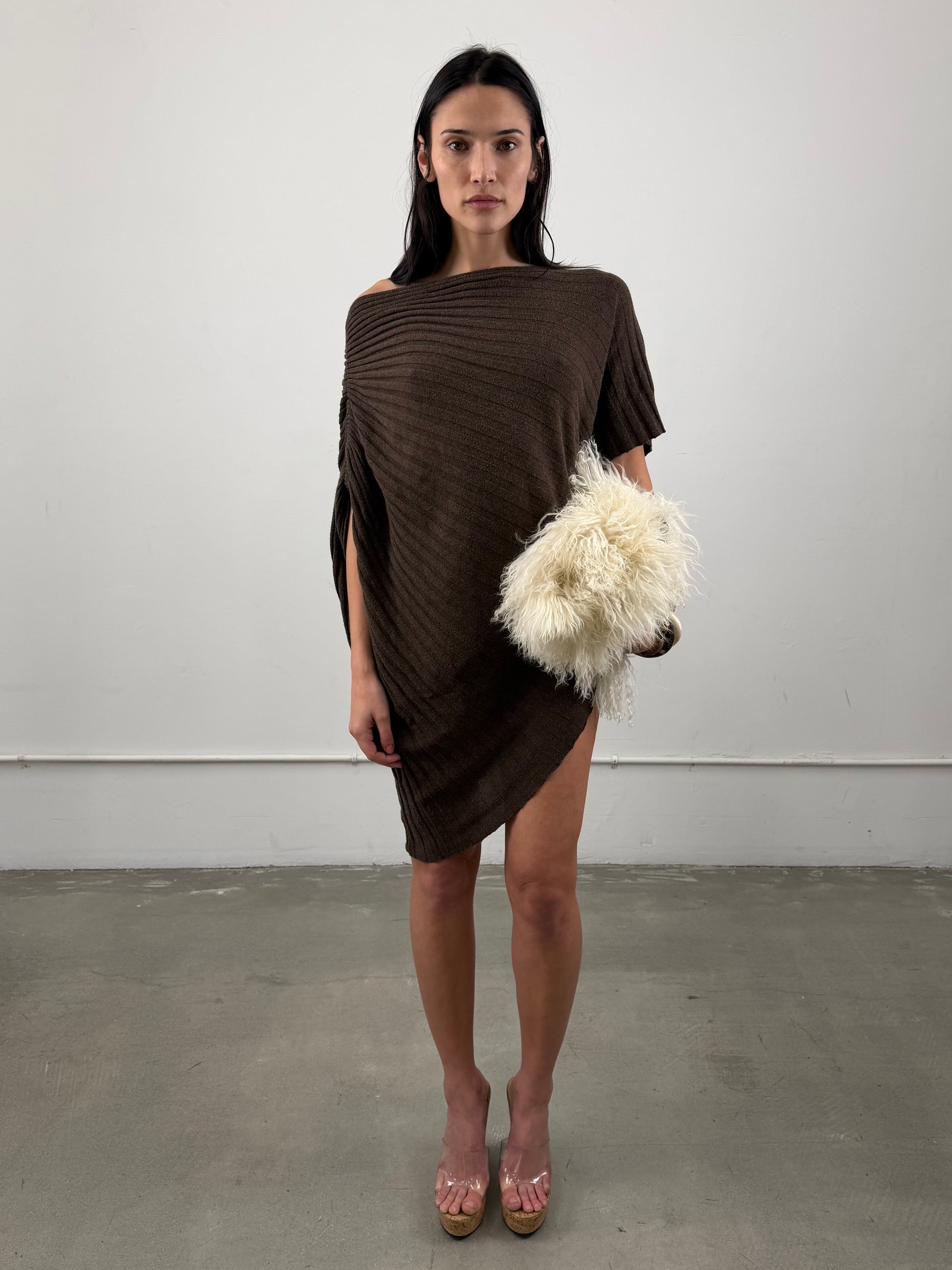 ‘Maëlys’ Poncho Dress