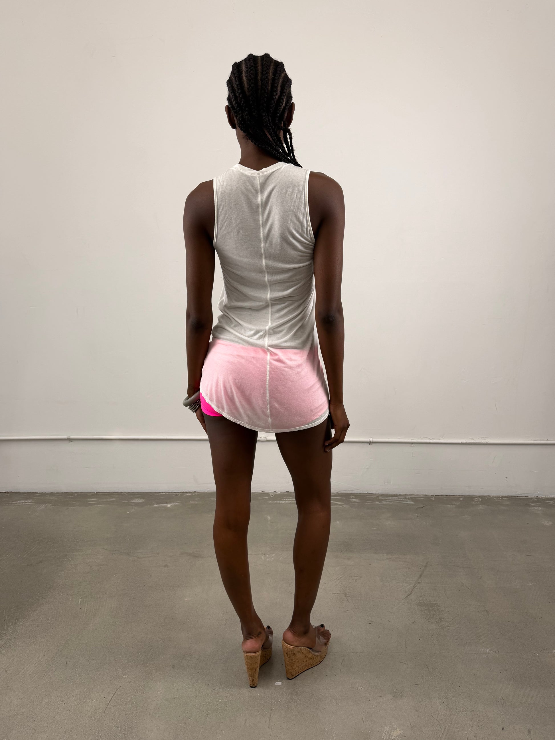 Helmut Lang Sheer Tank Top