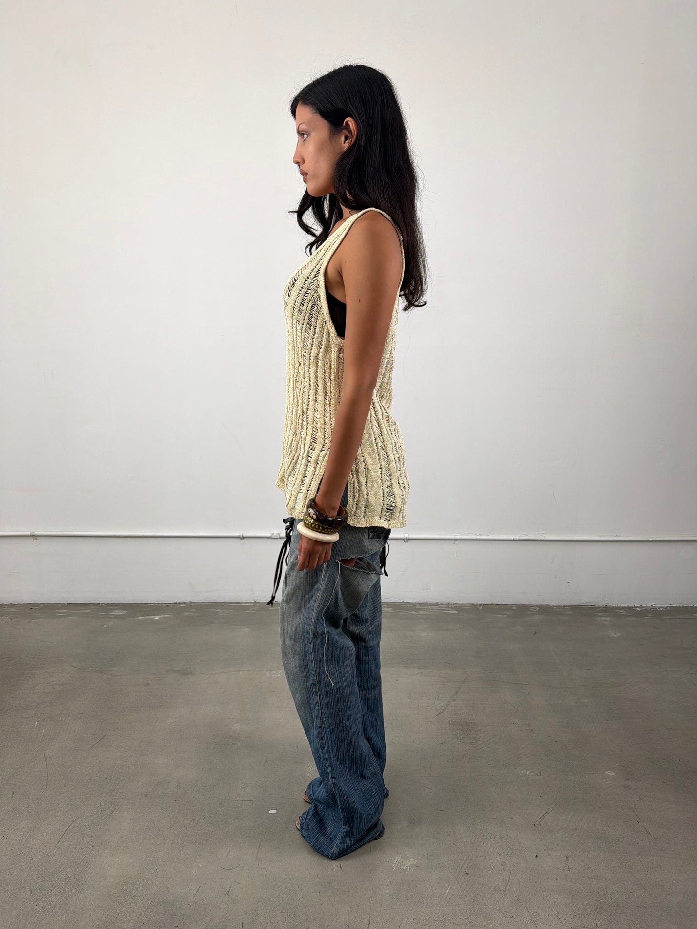 Alexander Wang Crochet Tank Top