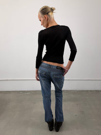 Balmain Moto Jeans