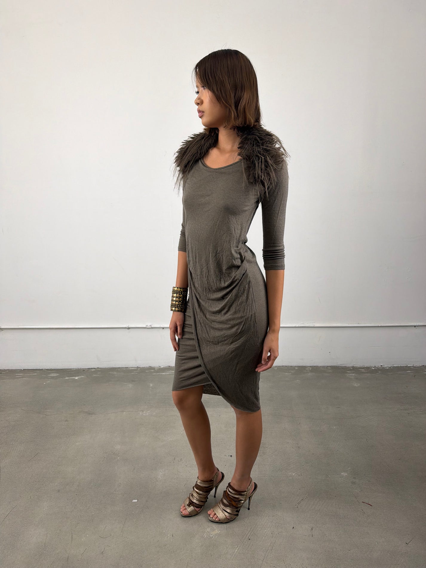 All Saints Neutral Dress