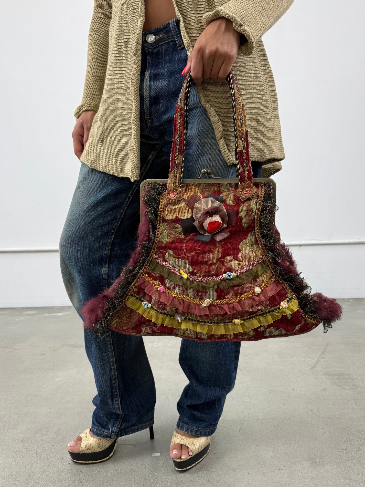 ‘Zinnia’ Vintage Handbag