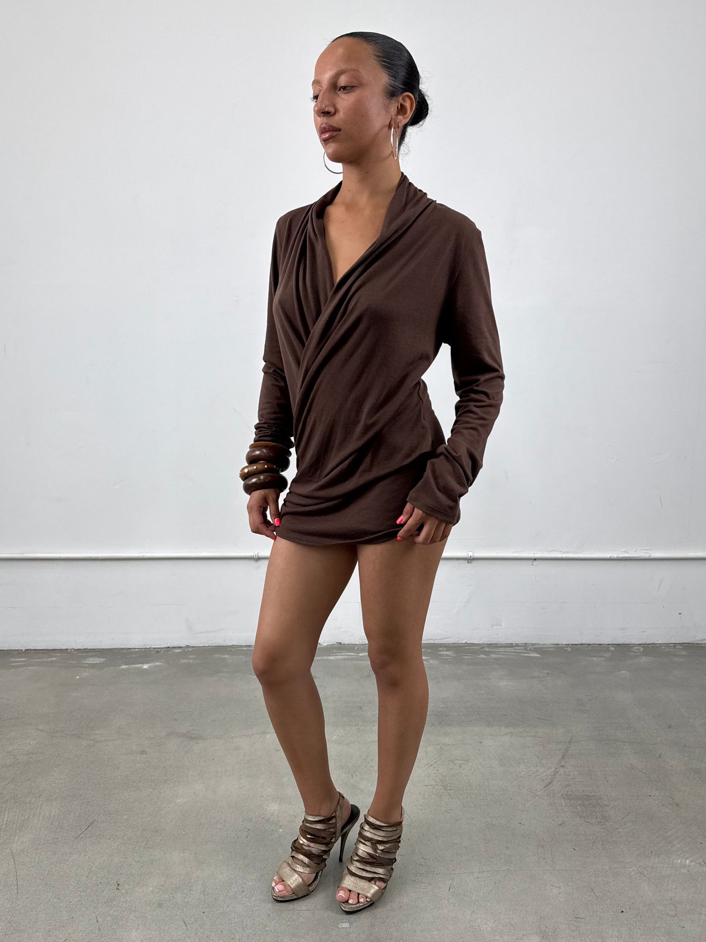 ‘Ginette’ Scooped Top