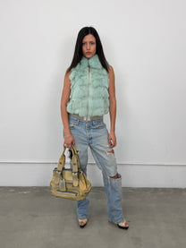 ‘Lydia’ Fox Fur Vest