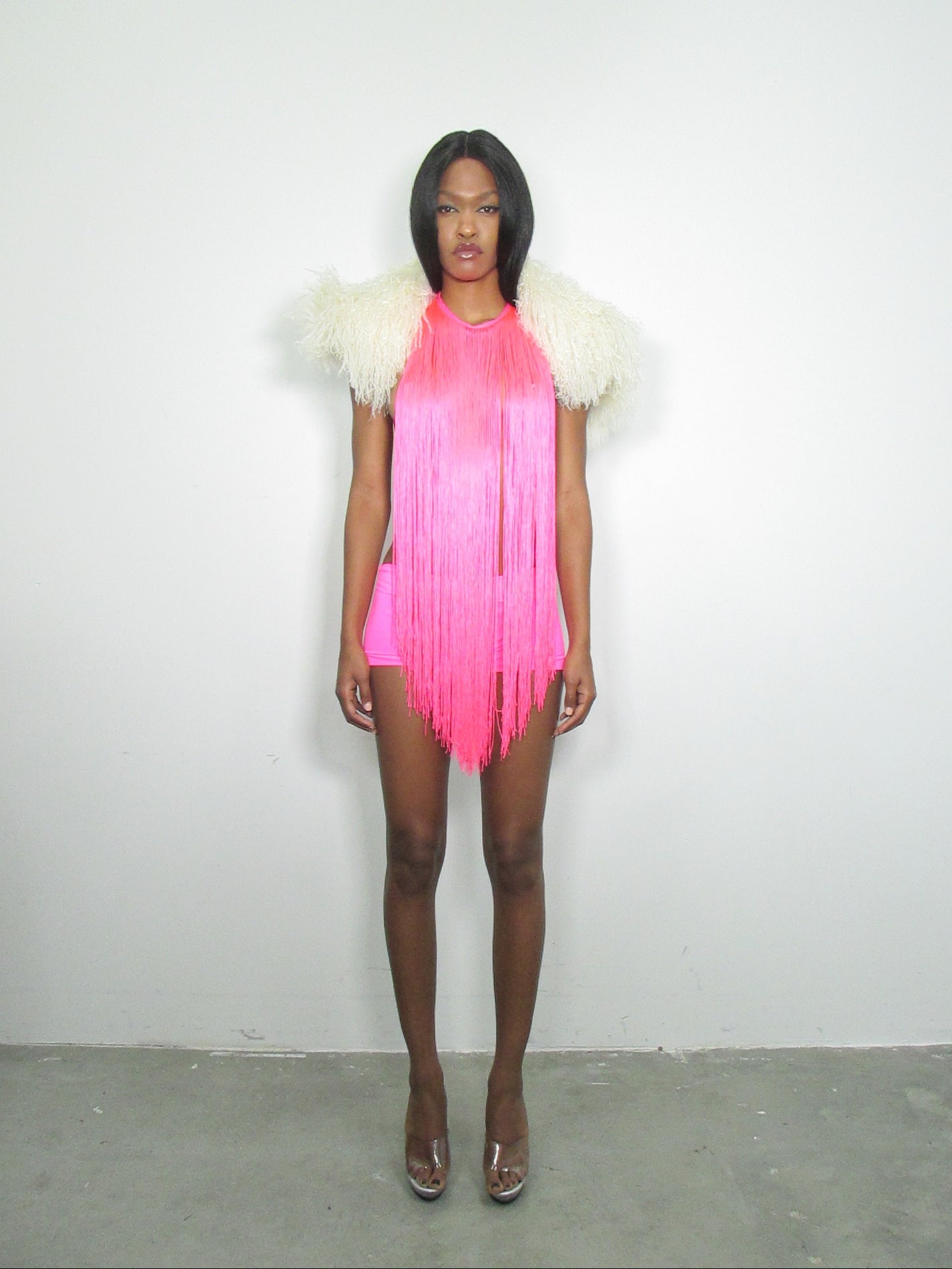 ‘Adeline’ Mongolian Fur Stole 1of1 by 925