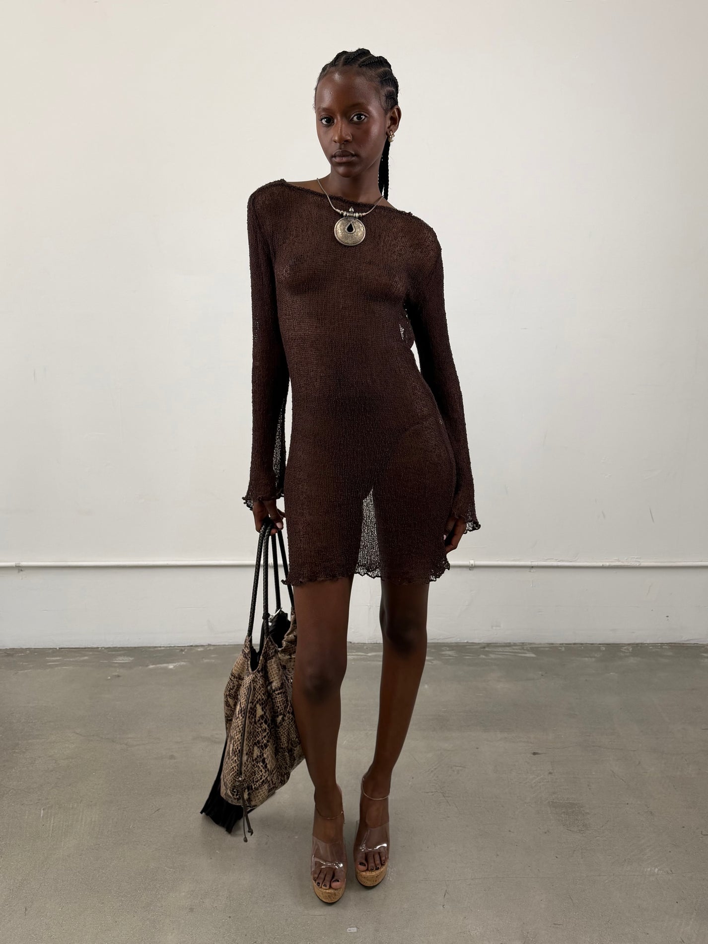 'Damaris' Knit Cover Up