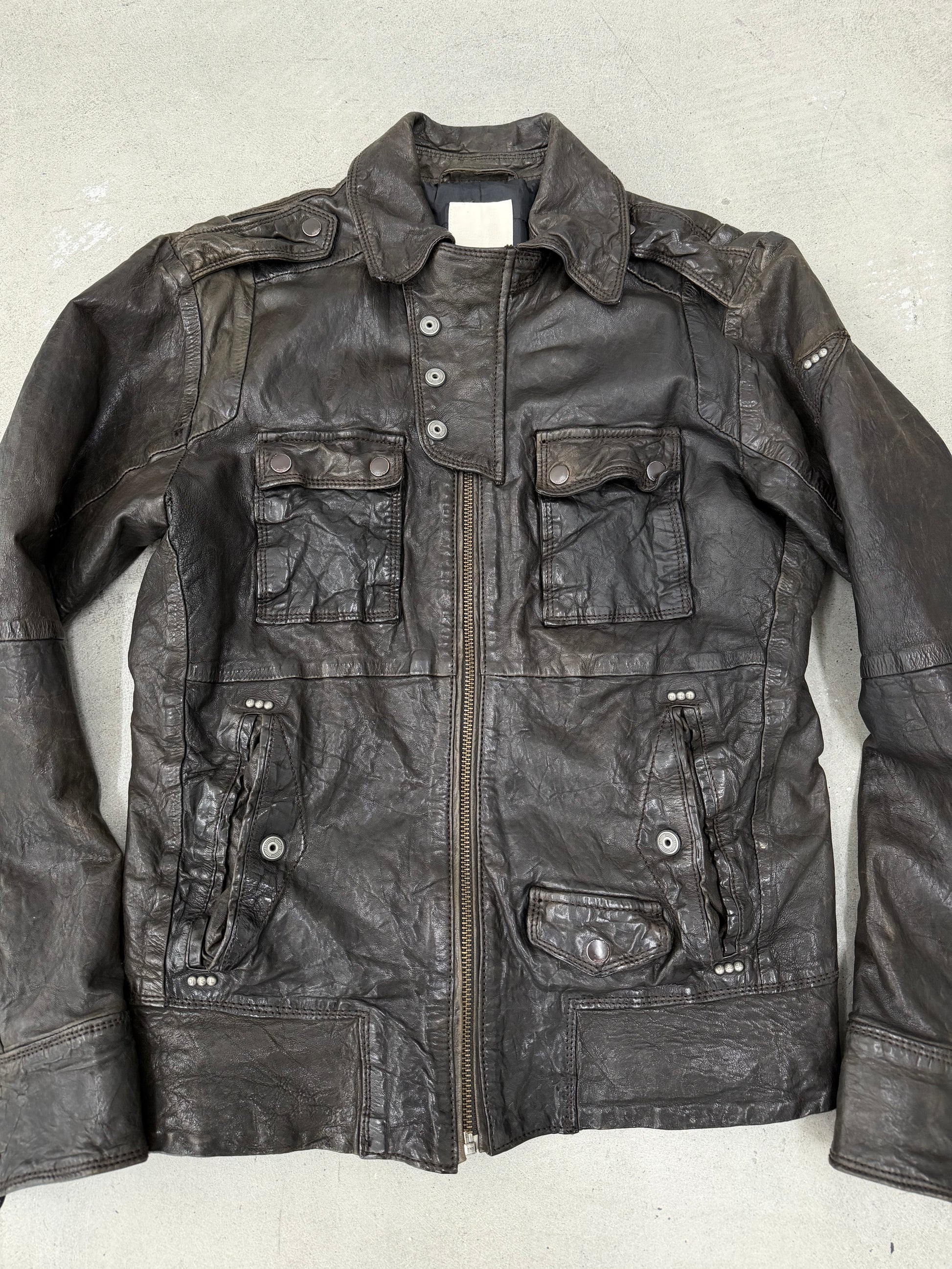 Rare Diesel Leather Jacket