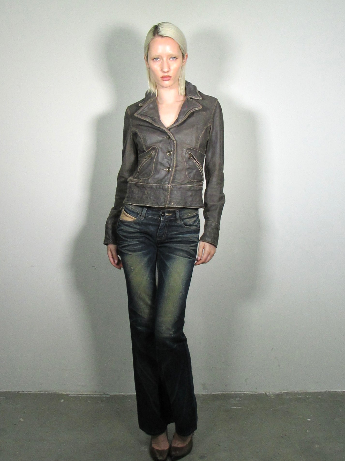 ‘Quintessa’ Miss Sixty Leather Jacket