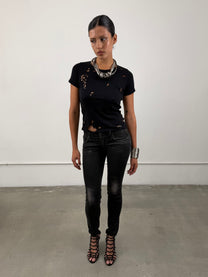 ‘Cassia’ Distressed Top