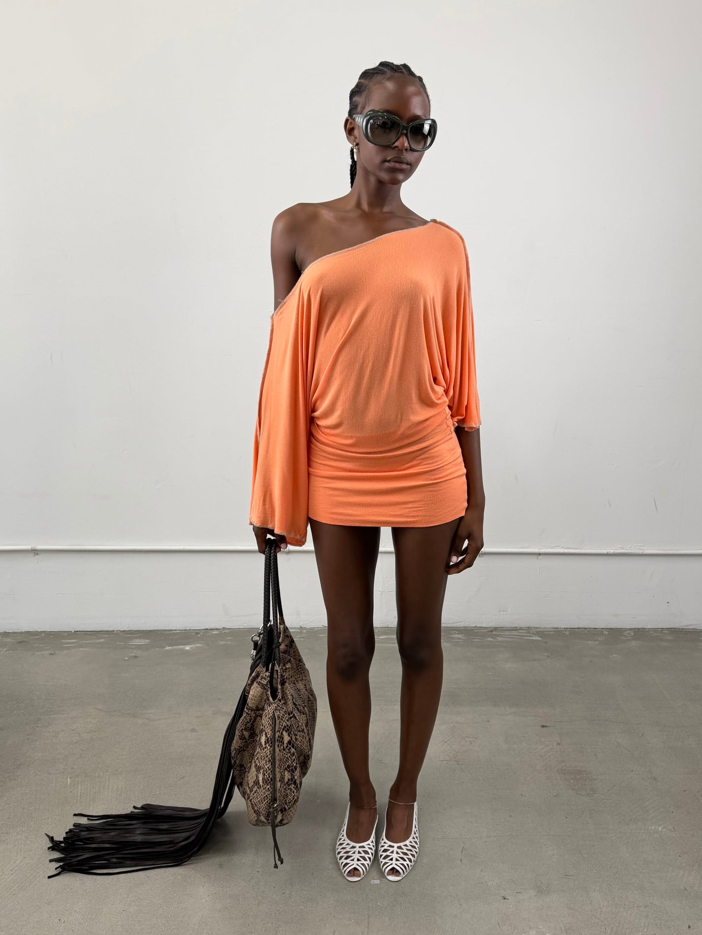 'Eudora' Bat Wing Party Dress