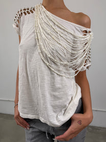 1of1 By 925 Draped Chain Top
