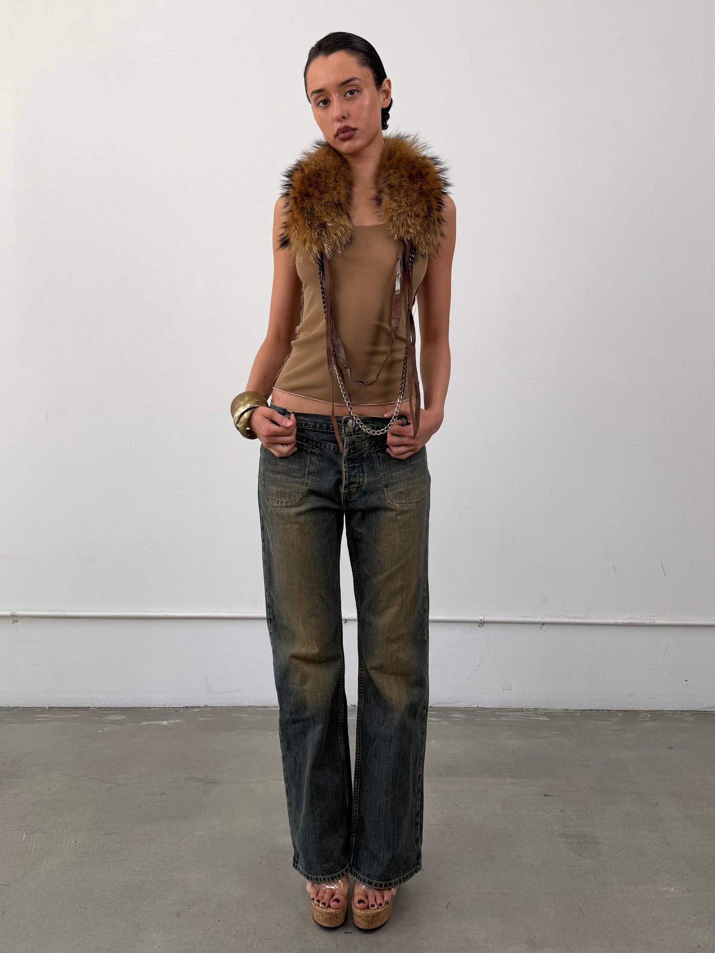 ‘Etta’ Fox Fur Accessory