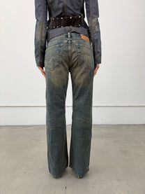 ‘Rhea’ Muddy Wash Jeans