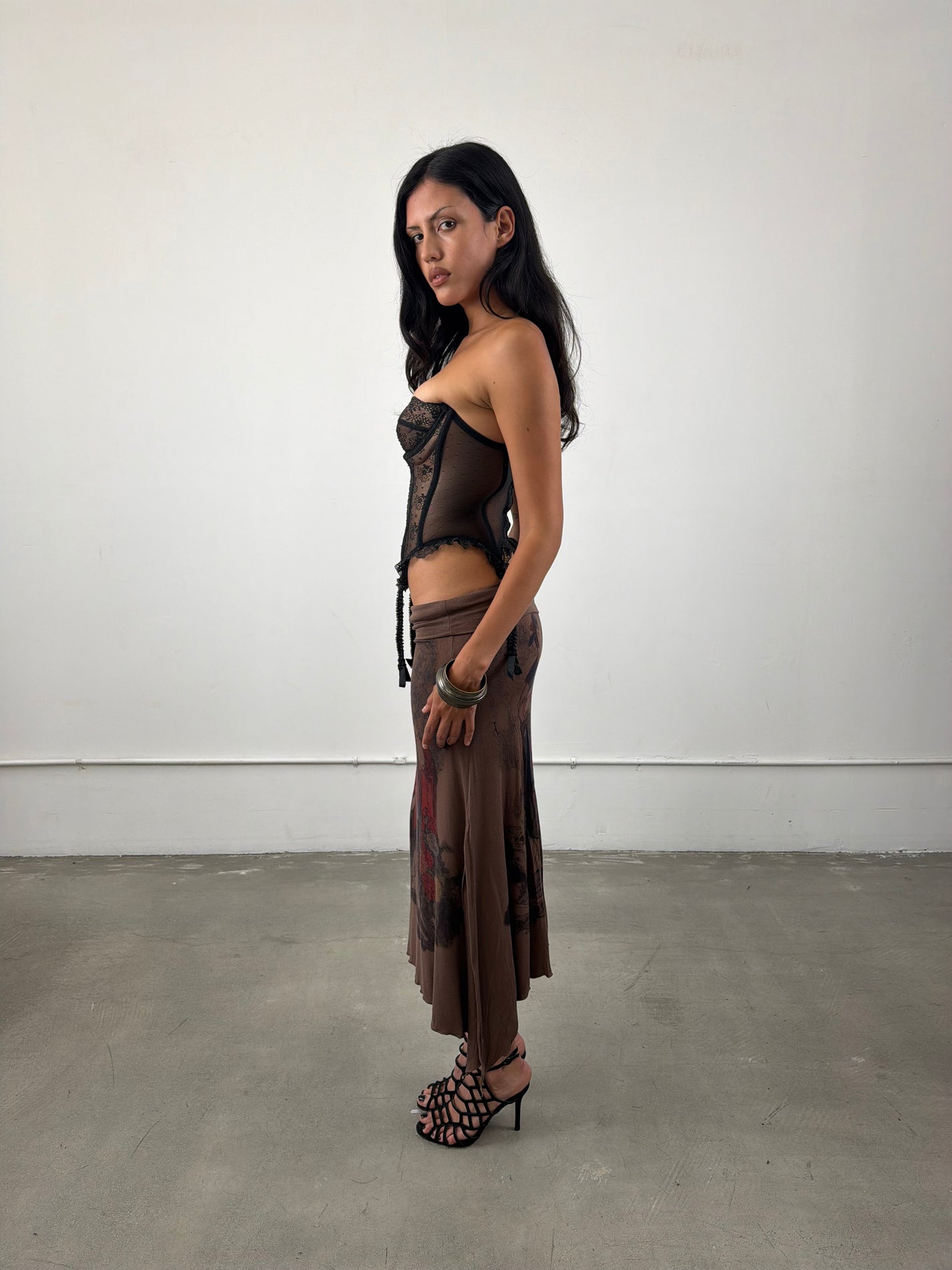 ‘Nerissa’ Graphic Skirt
