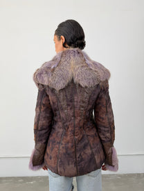 ‘Airtha’ Italian Fox Fur Coat