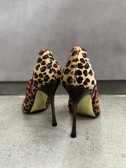 El Dantes Leopard Heels