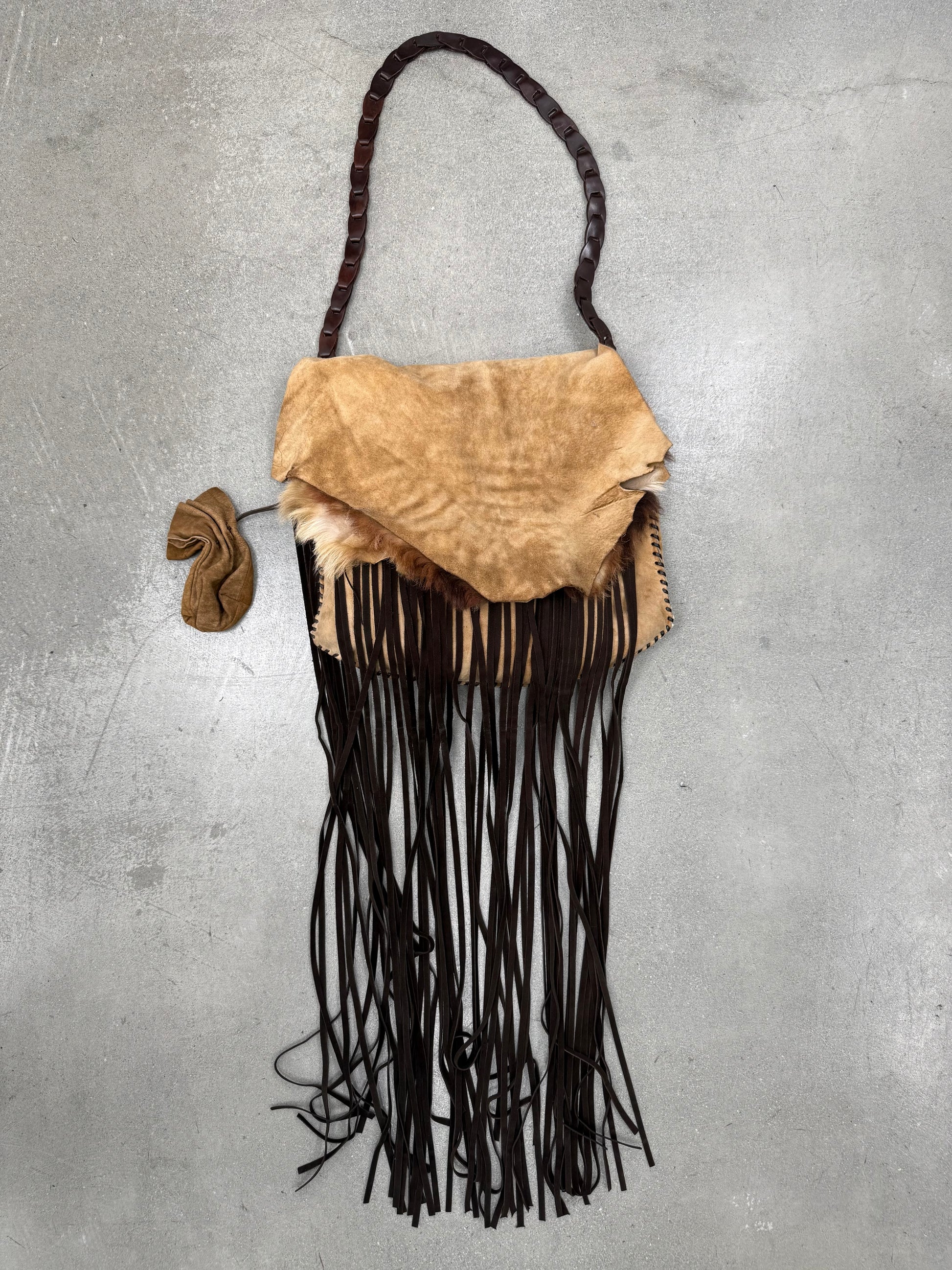 1of1 By 925 Fur Fringe Bag