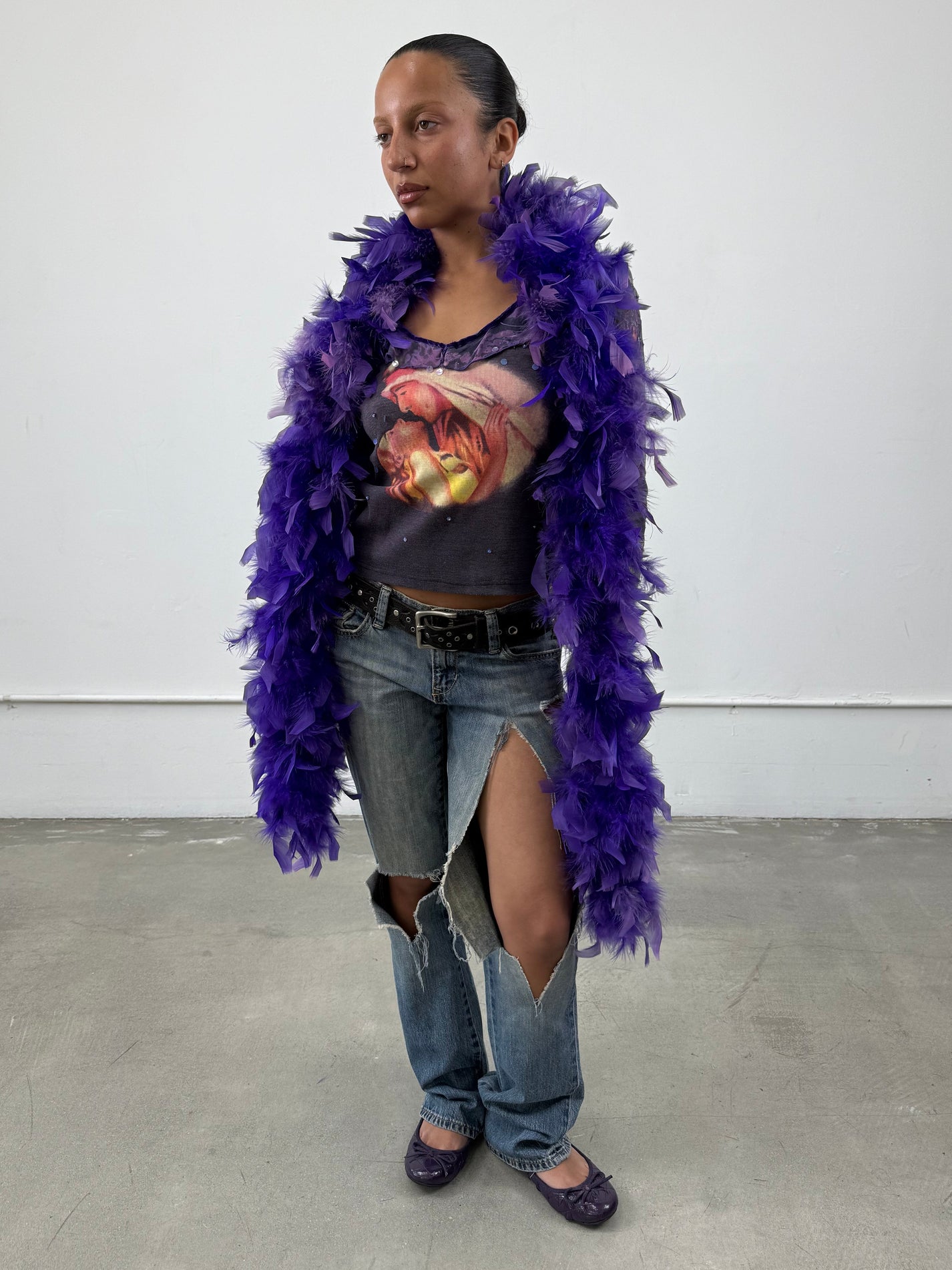 ‘Brielle’ Feather Accessory