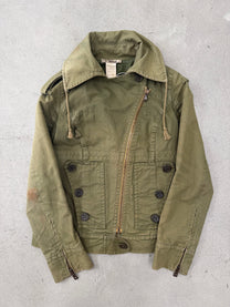 Chloé AW 2004 Army Green Coat