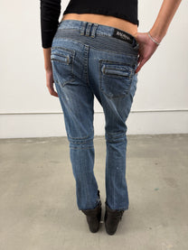 Balmain Moto Jeans