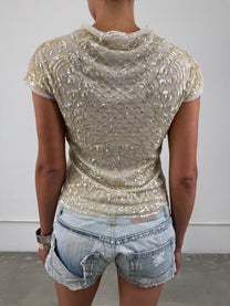 Vivienne Tam Sequin Top