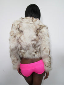 ‘Danai’ Fox Fur Jacket