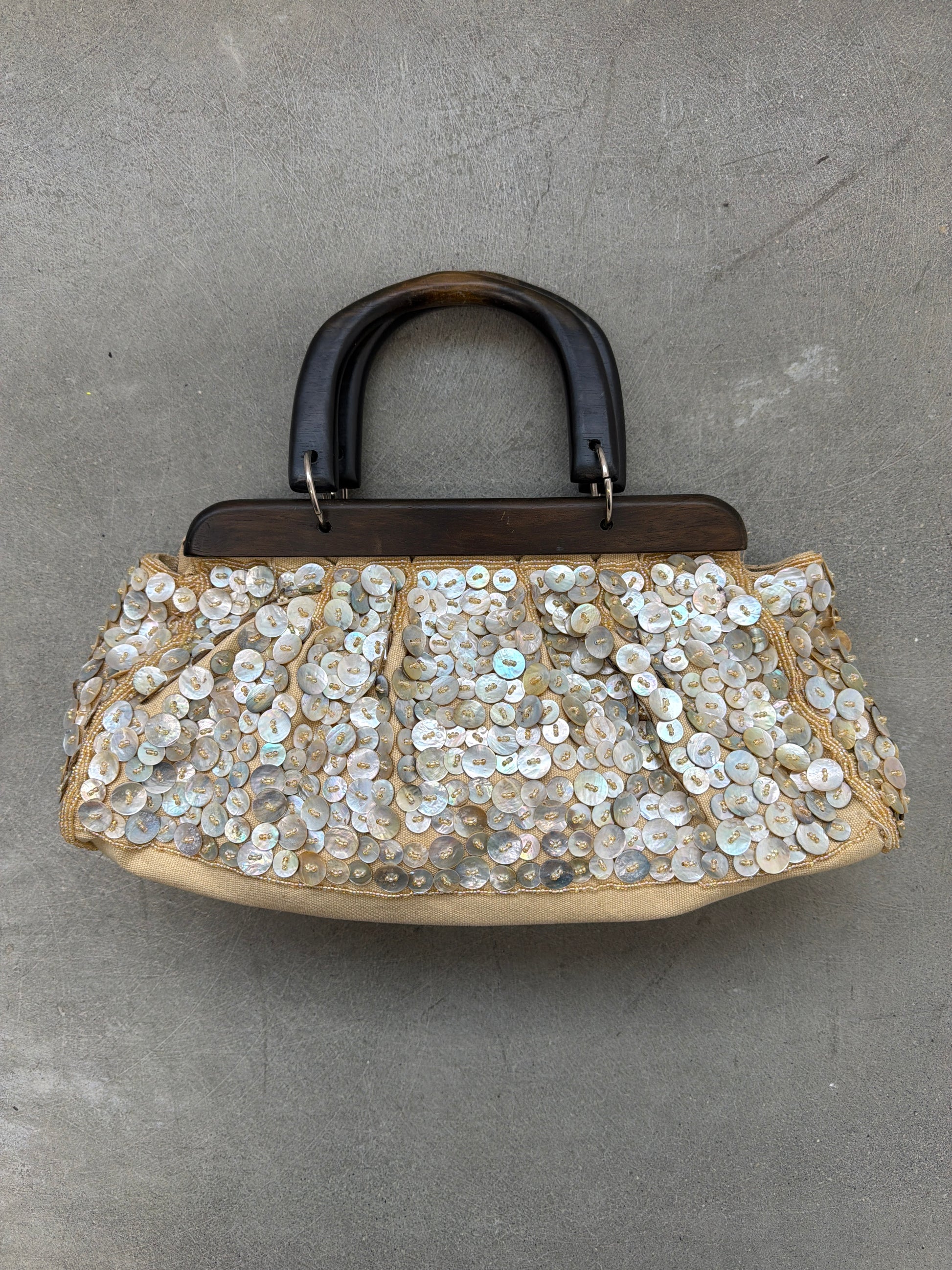 ‘Athena’ Mother Of Pearl Handbag