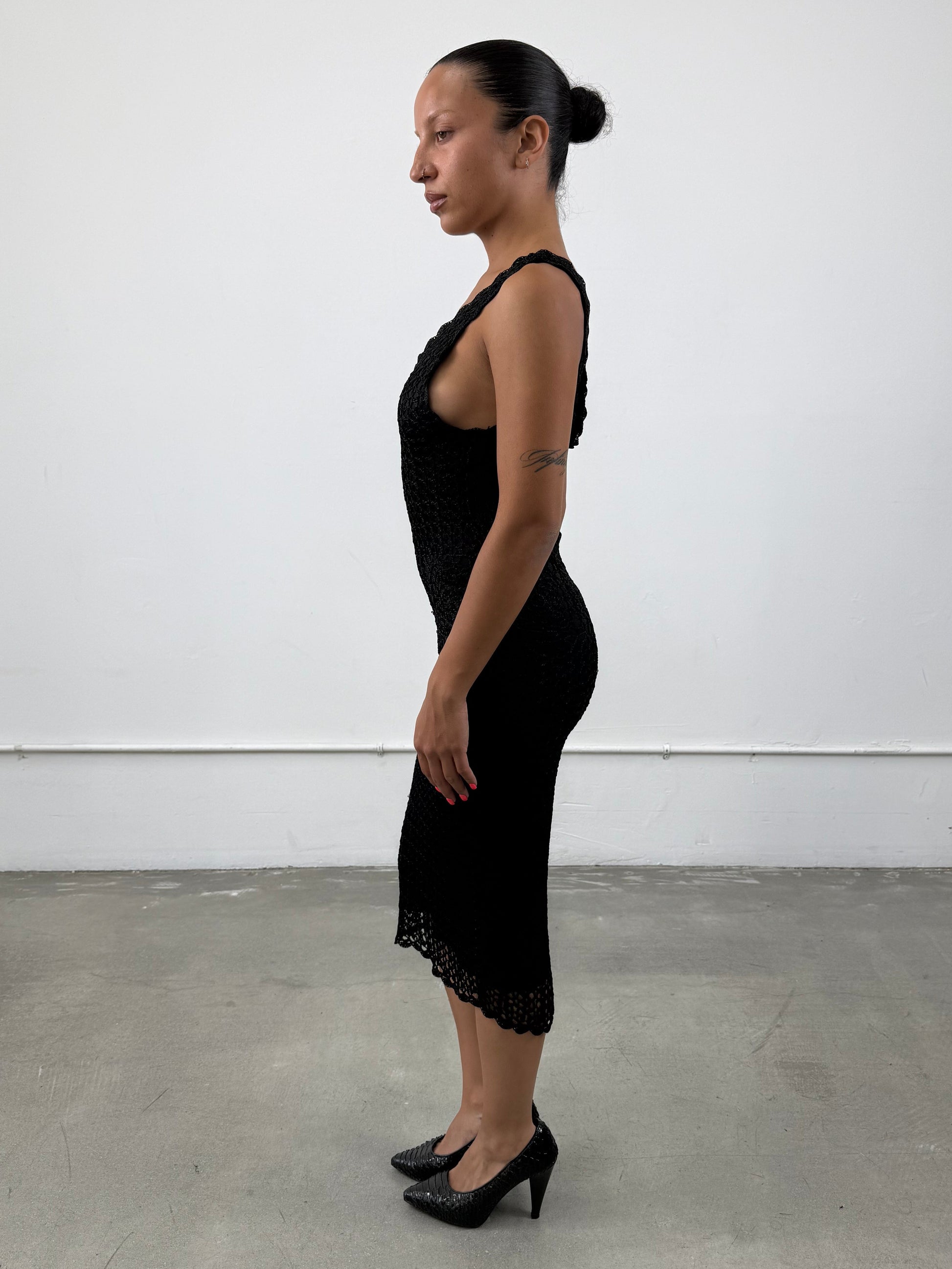 ‘Ophélie’ Crochet Dress