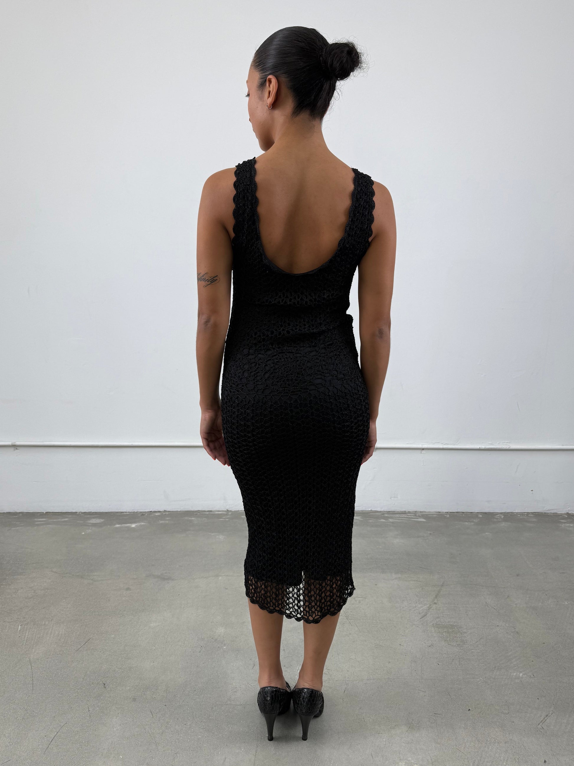 ‘Ophélie’ Crochet Dress
