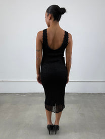 ‘Ophélie’ Crochet Dress