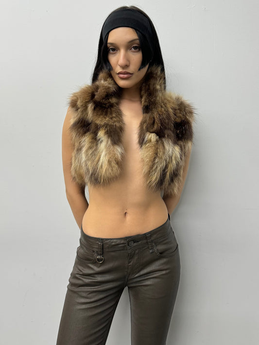 ‘Elisa’ Cropped Vest