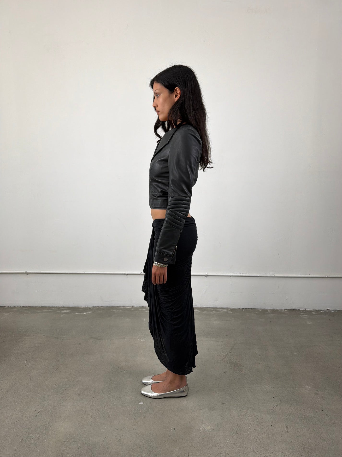 ‘Tasia’ Leather Jacket