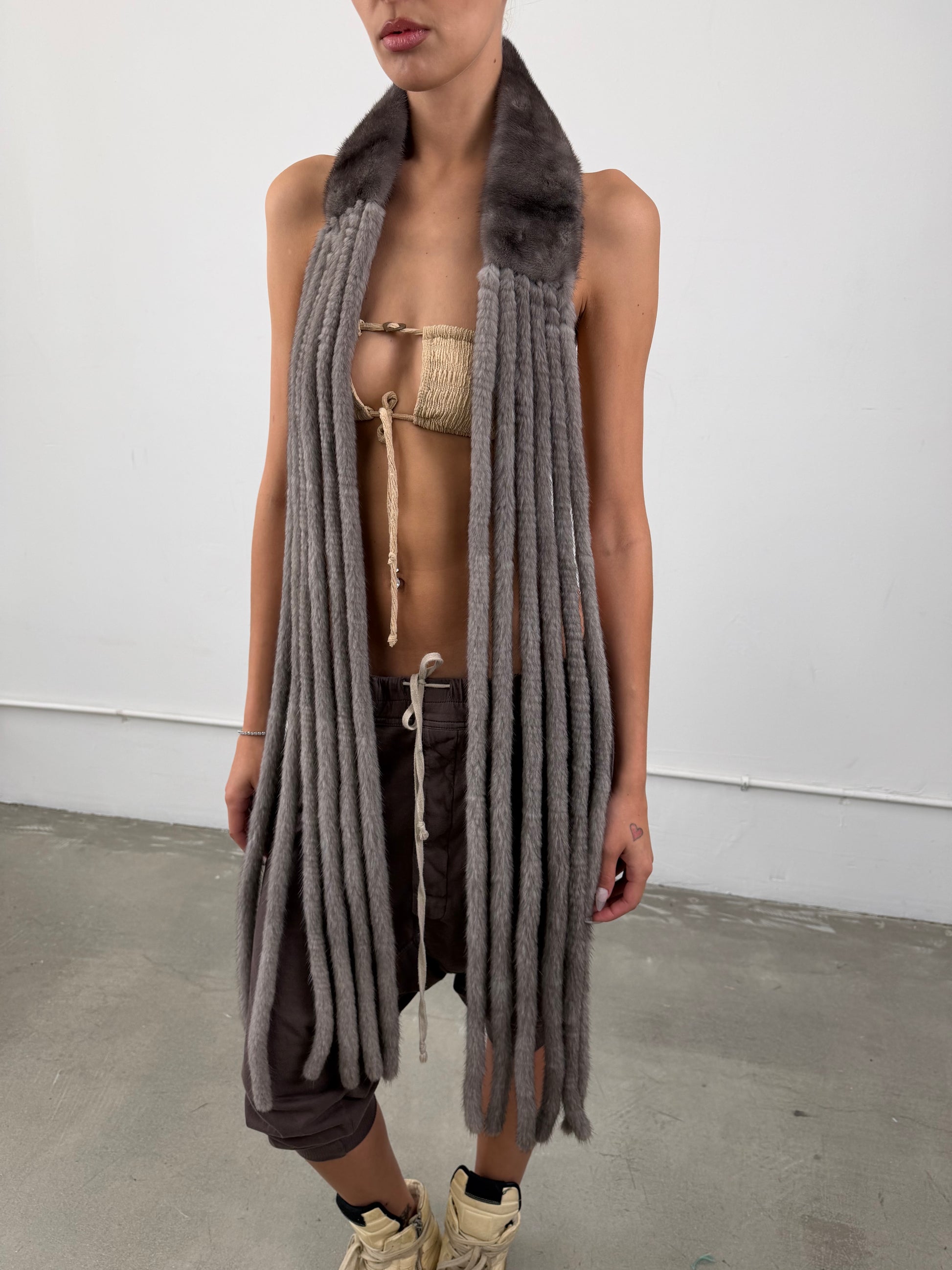 ‘Aélis’ Japanese Mink Fur Accessory