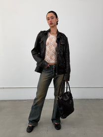 Rare Diesel Leather Jacket